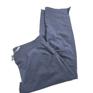 Figs‎ Kade Cargo Scrub Pants Pockets Sz XL Navy Technical Nurse